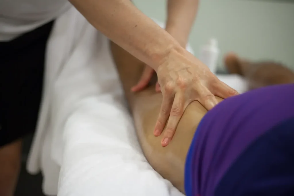 physiotherapist applying massage 2025 01 09 07 50 57 utc